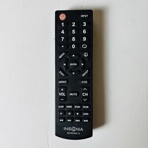 INSIGNIA NS-RC4NA-14 Remote Control. Tested. Works.
